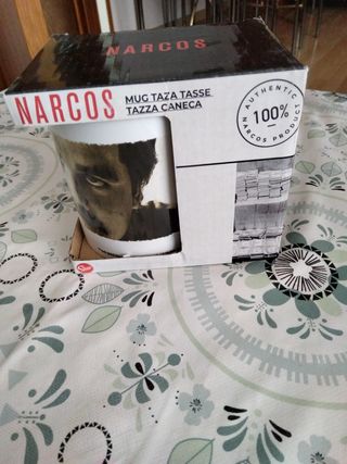 tazas serie narcos