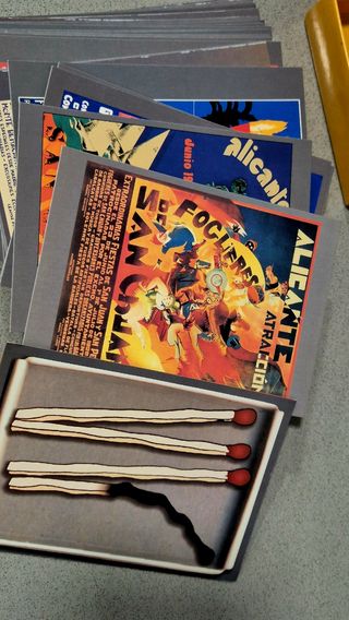 Colección carteles Hogueras Alicante