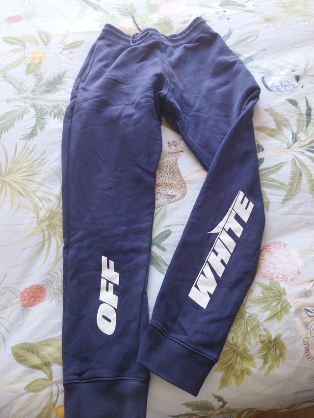 Pantalon felpa off-white hombre S