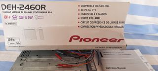 RADIO PIONEER DEH-2460R 45W×4