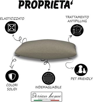 Cuscino per Cani, Cuccia Cane Super Imbottita e Mo