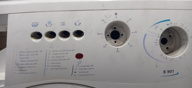 Despiece lavadora NEW POL S901