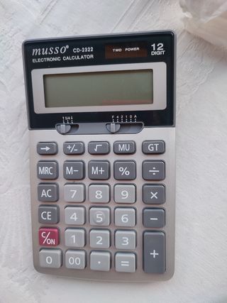 Calculadora de sobremesa de 12 dígitos