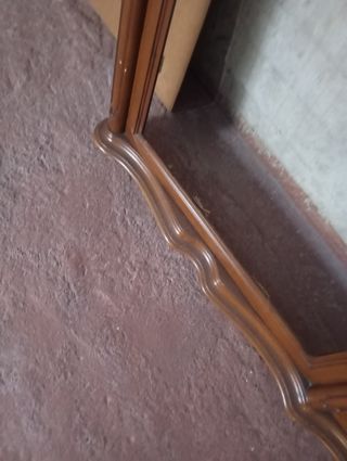  Espejo, marco, cuadro, antiguo