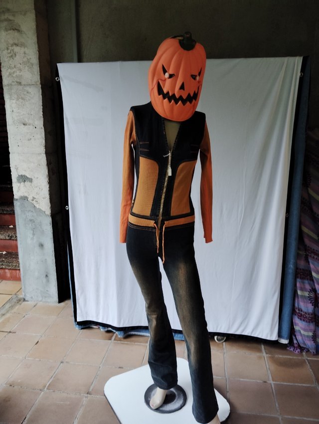 Disfraz de calabaza