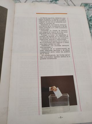 Constitución española y estatuto 1983