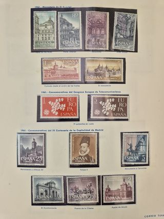Sellos año completo 1961