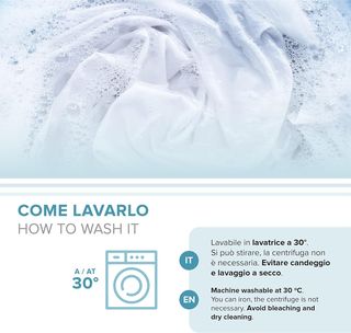 Completo Letto 1 Piazza e Mezza 100% Cotone, Compl