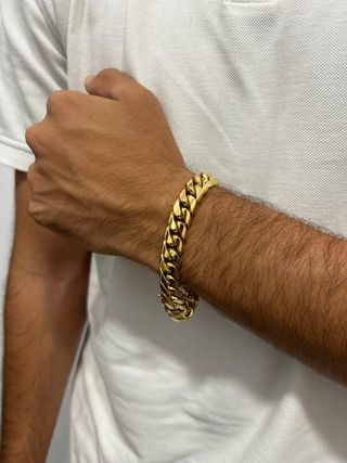 Cadena Cubana Oro 18k 150g NUEVO