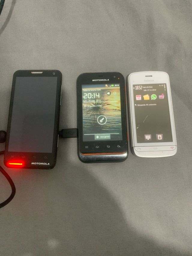 Lote de 3 Telefonos 