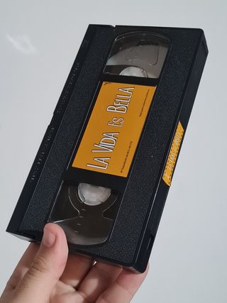VHS. La Vida es Bella y Mejor Imposible