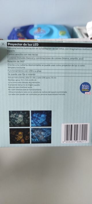 Proyector luz led niños