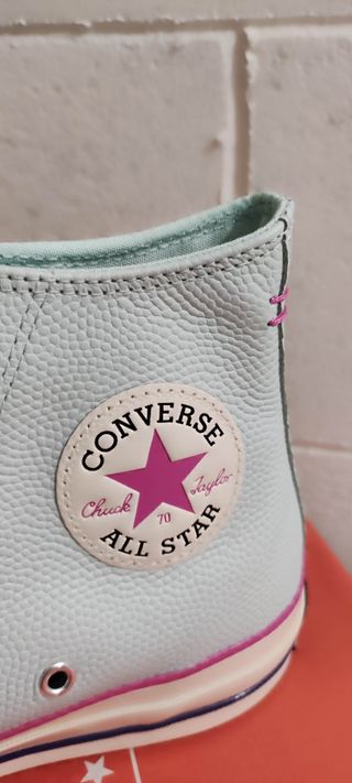 Converse All Star alte donna azzurre 37.5