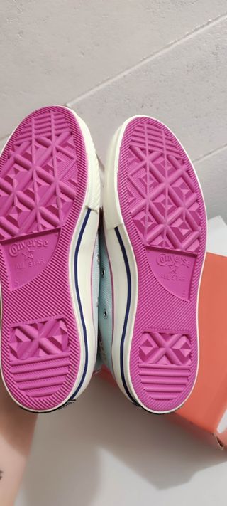 Converse All Star alte donna azzurre 37.5