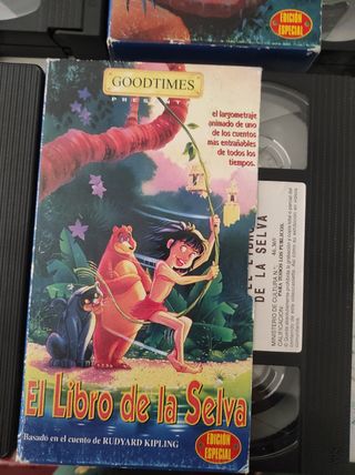 Lote 7 VHS good times infantiles