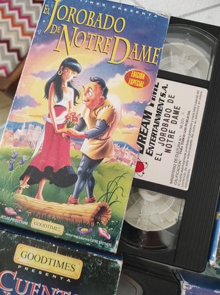 Lote 7 VHS good times infantiles