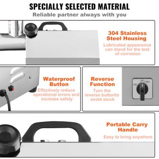 Tritacarne Elettrico in Acciaio Inossidabile 304