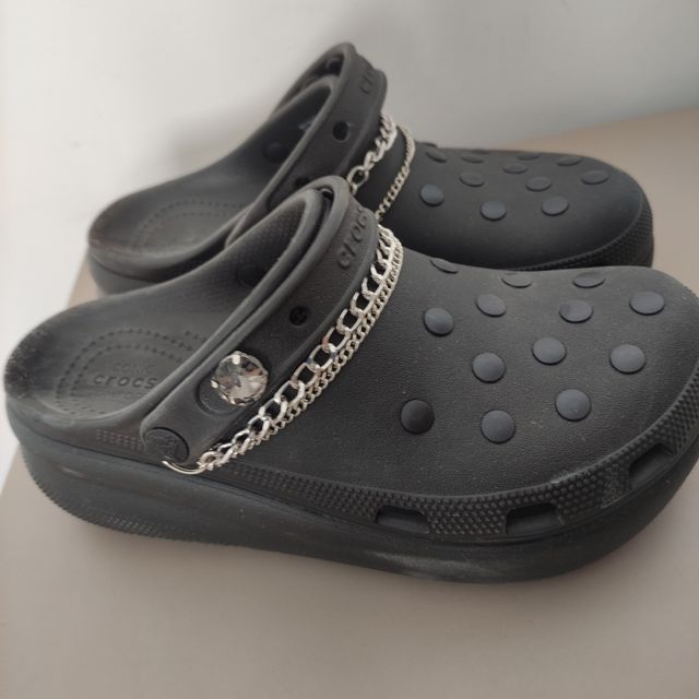 Zuecos personalizados Crocs sin uso. Talla 37/38