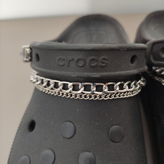 Zuecos personalizados Crocs sin uso. Talla 37/38