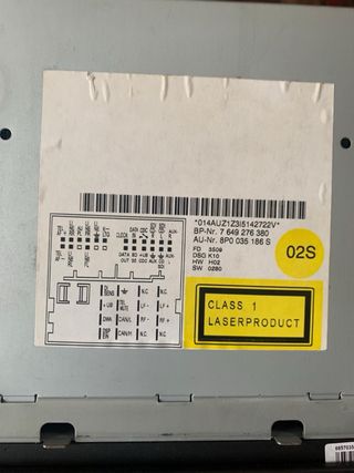 Radio CD audi original