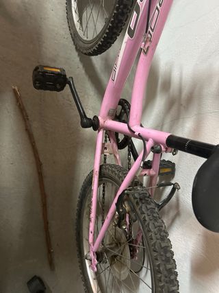 bicicleta para niñ@s entre 8-12 años rosa y negra 