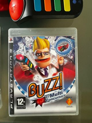 Juegos Buzz, mandos, etc