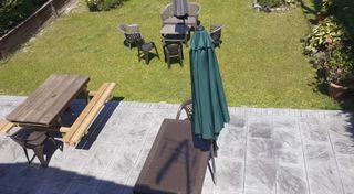 Casa en alquiler con jardín septiembre 1 km playa