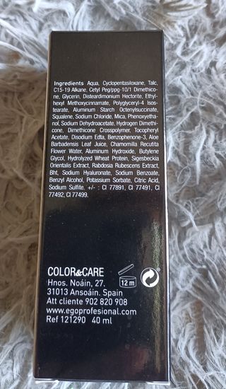 Base de maquillaje EGO Luminolift