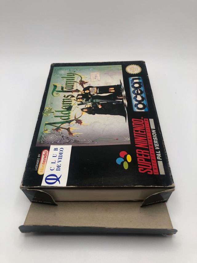 the Addams Family de Super Nintendo español
