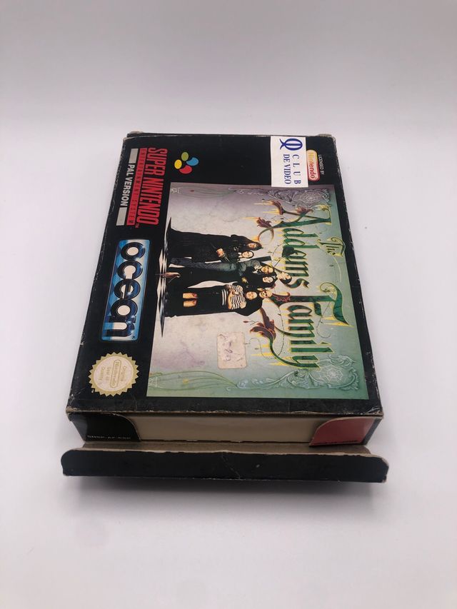 the Addams Family de Super Nintendo español