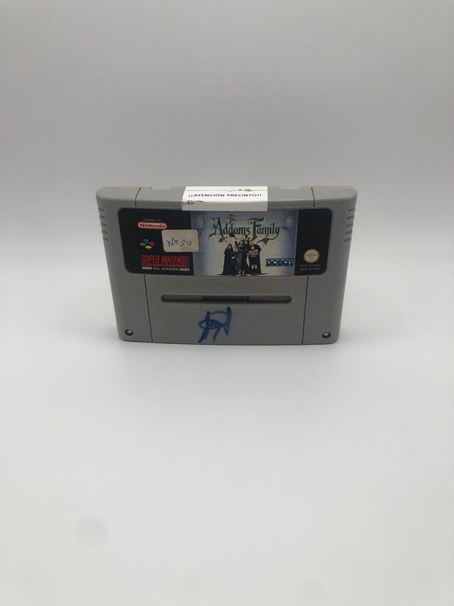 the Addams Family de Super Nintendo español