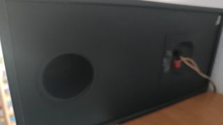 Amplificador de sonido con altavoz.Negociab