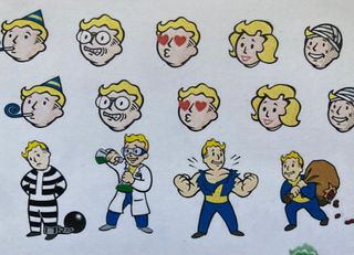 Fallout music cassette adesivi