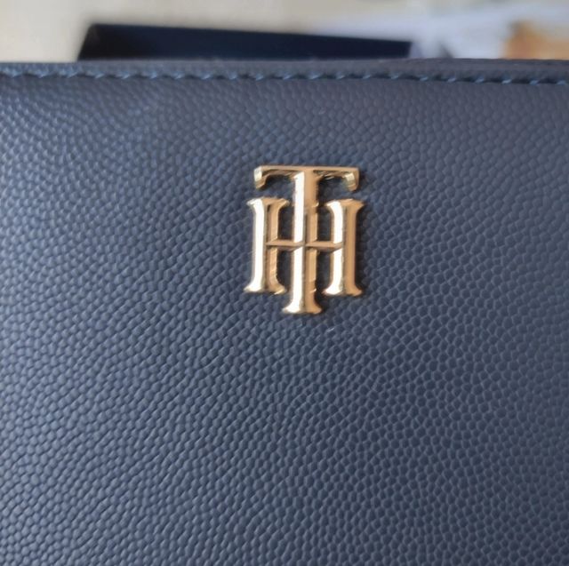 Billetero onedero Tommy Hilfiger nuevo azul marino