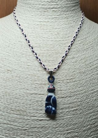 Colgante  de sargadelos con collar