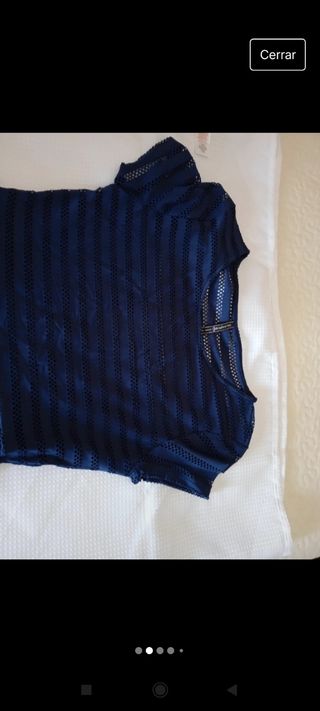 Vestido 👗 mujer corto verano Stradivarius talla M