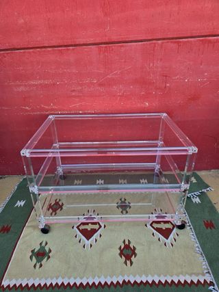 Mesa carrito de metracrilato