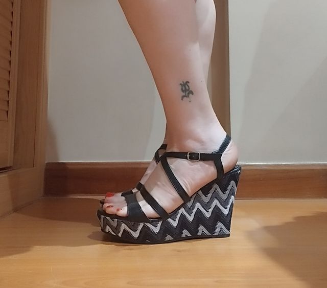 Sandalias de cuña