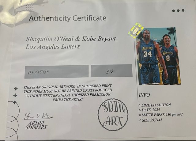 Kobe Bryant Shaquille O’neal los angeles lakers