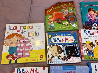 Lote libros de Pepe y Mila y otros.