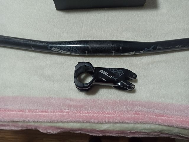 Conjunto manillar y potencia MTB