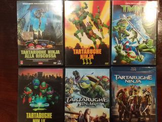 Lotto dvd Tartarughe Ninja