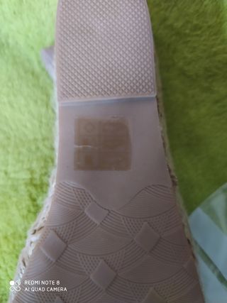 Zapatillas cuña esparto