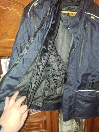 Chaqueta de moto 