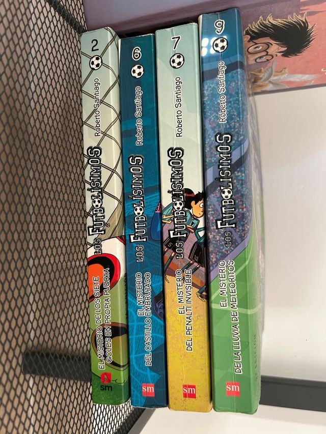 lote 4 Libros Futbolisimos