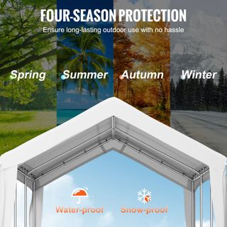 Coperta pieghevole 3m x 6m da Tettoia per Posto Au