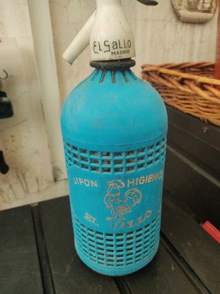 sifón Ebro,konga,gallo