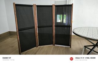 Biombo Ikea madera