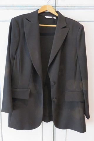 Americana blazer mujer negro