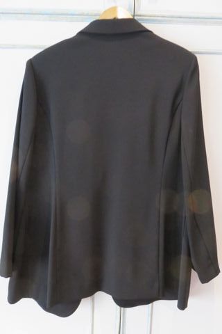 Americana blazer mujer negro